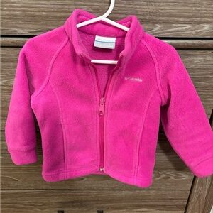 Columbia Pink Fleece Jacket